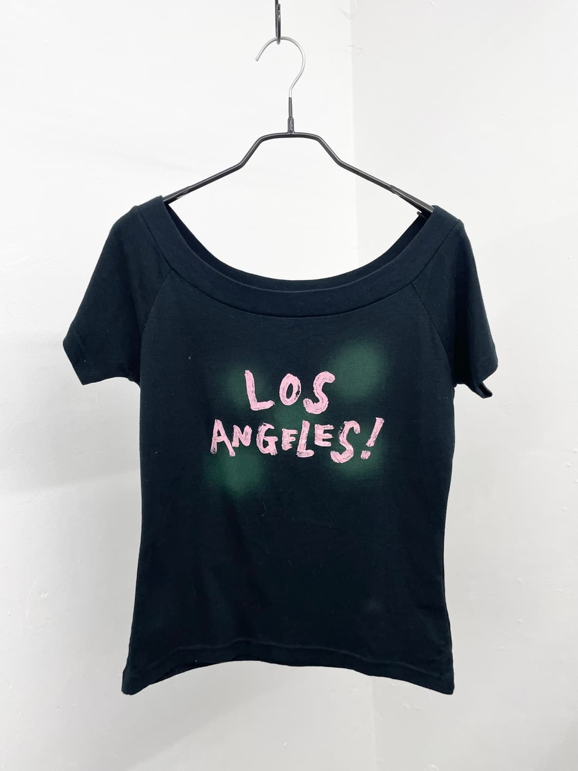 Los angeles 갸루 오프숄더 티셔츠💖 상품이미지4