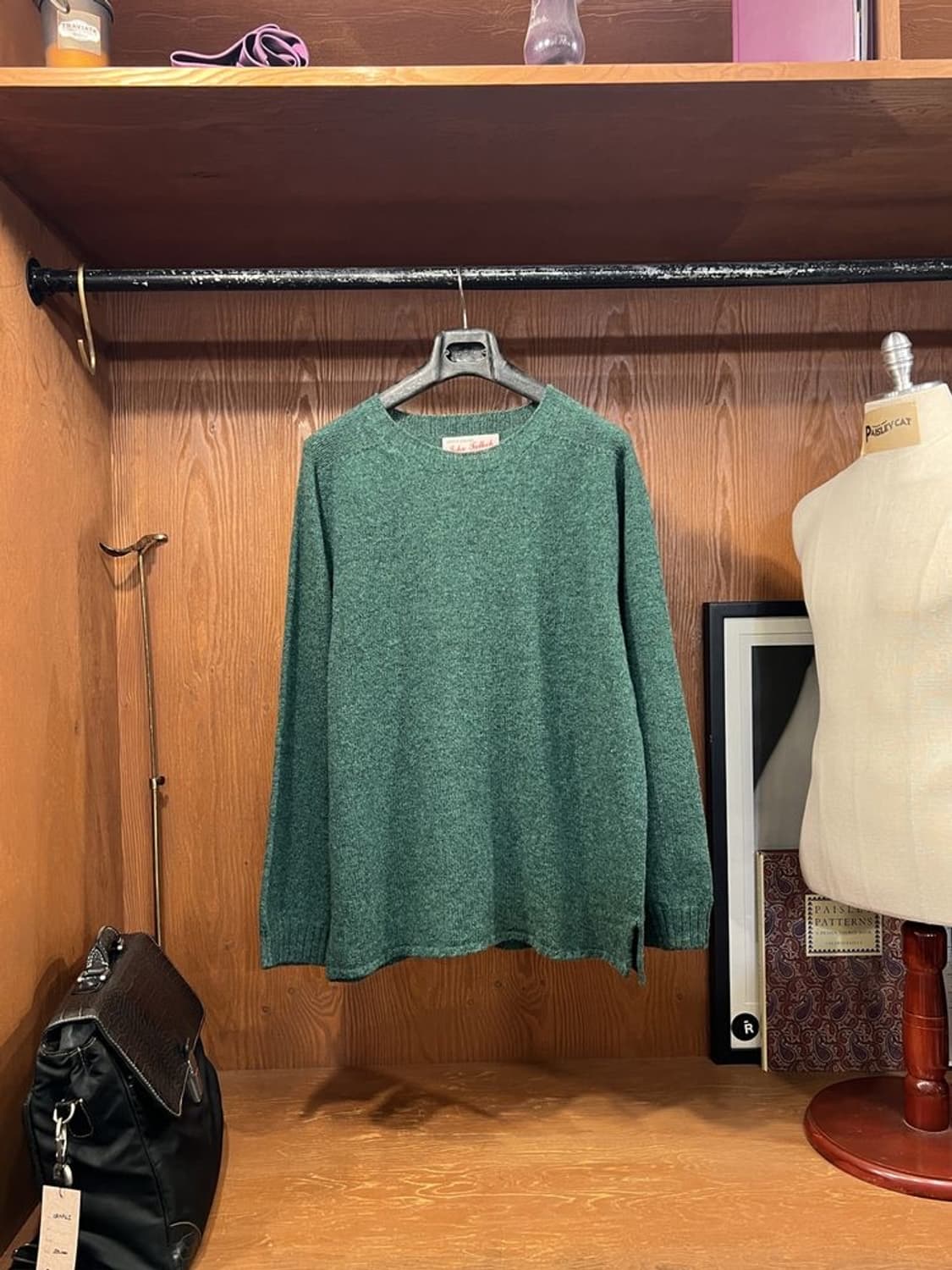 존툴록 스코틀랜드 램스울 니트 상품이미지1