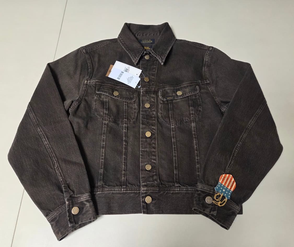 더블알엘 RRL LOT 271 코리아 익스클루시브 데님 자켓 S 새상품 상품이미지1