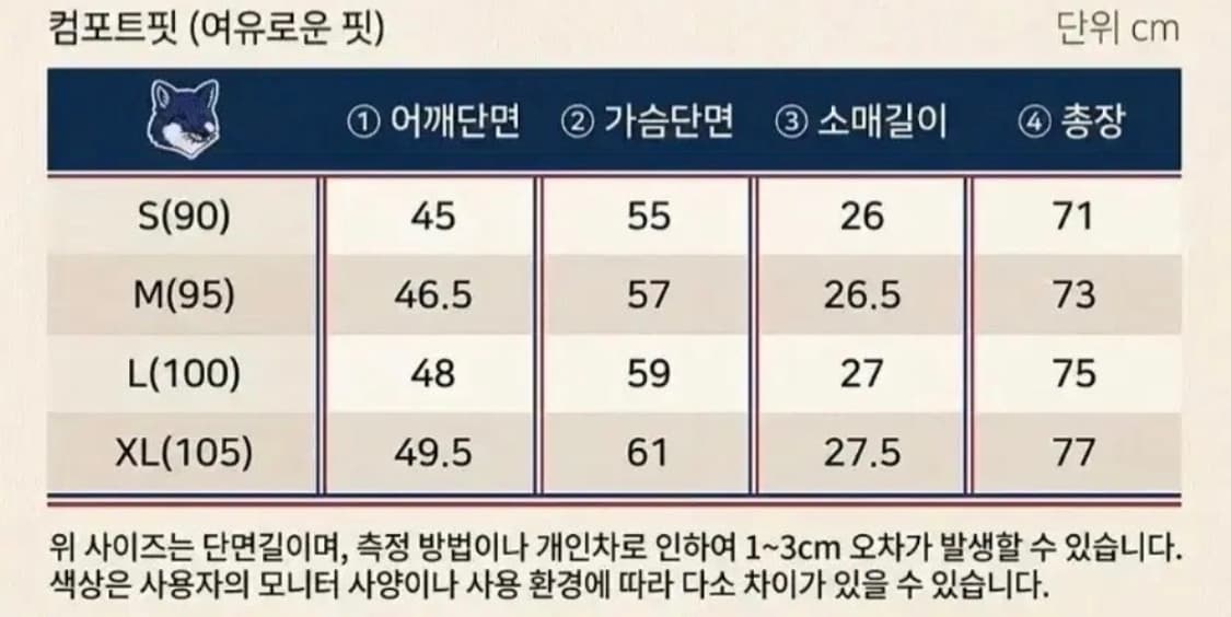 QR인증)메종키츠네 파티폭스 반팔 티셔츠, 공용 상품이미지6
