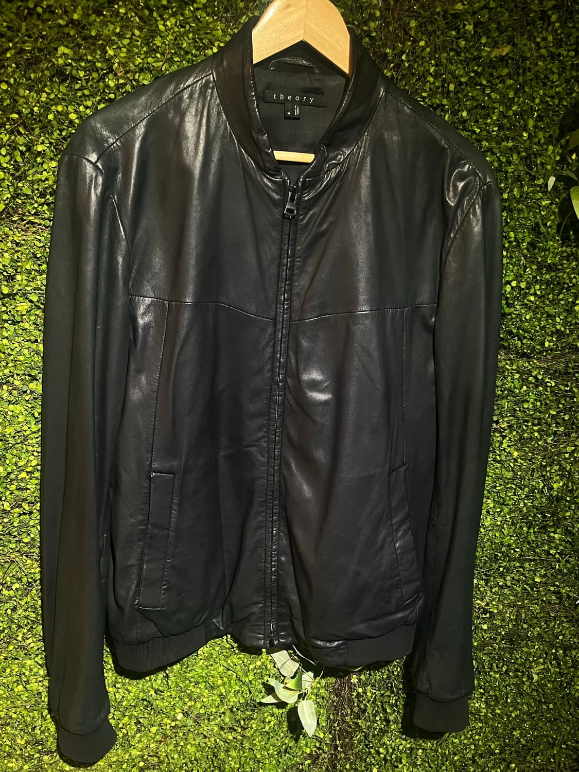 띠어리 가죽자켓 M 상품이미지3