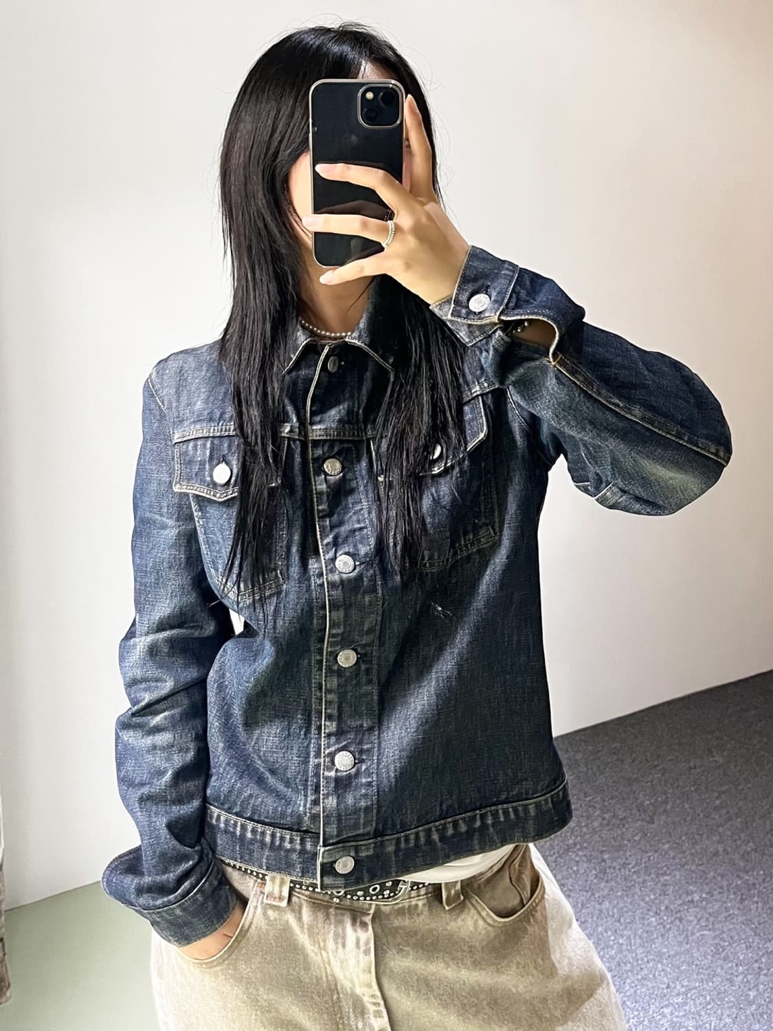 헬무트랭 클래식 데님 자켓 상품이미지1