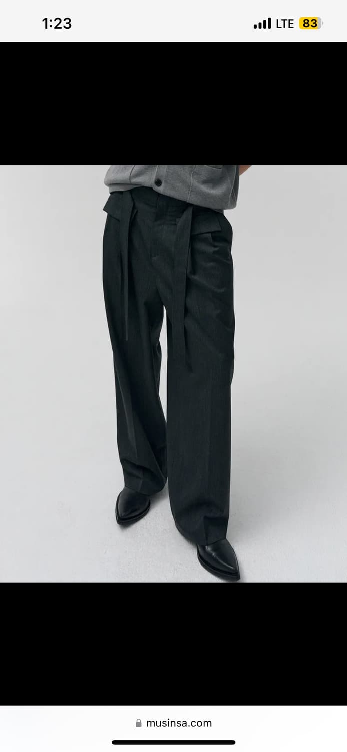 노이어 식스 포켓 와이드 슬랙스 48 상품이미지1