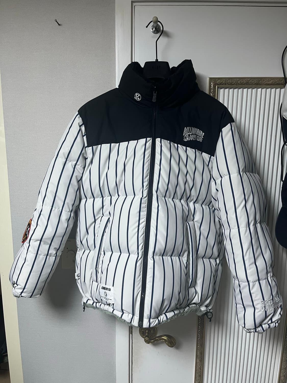 BBCicecream x 퍼스트다운 리버시블 버블 다운 자켓 M 상품이미지3