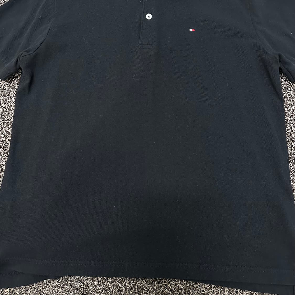 타미힐피거 카라티 반팔티셔츠 블랙 M 상품이미지3
