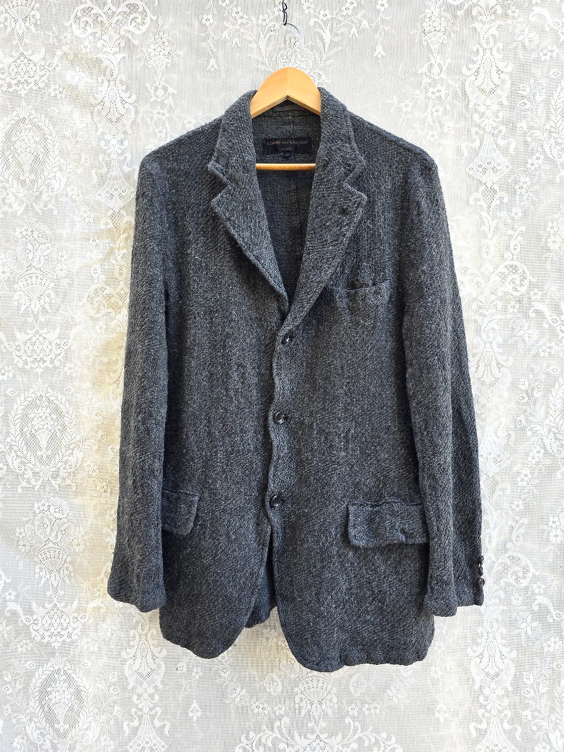 00s 꼼데가르송 옴므 울 자켓 (made in japan) 상품이미지1