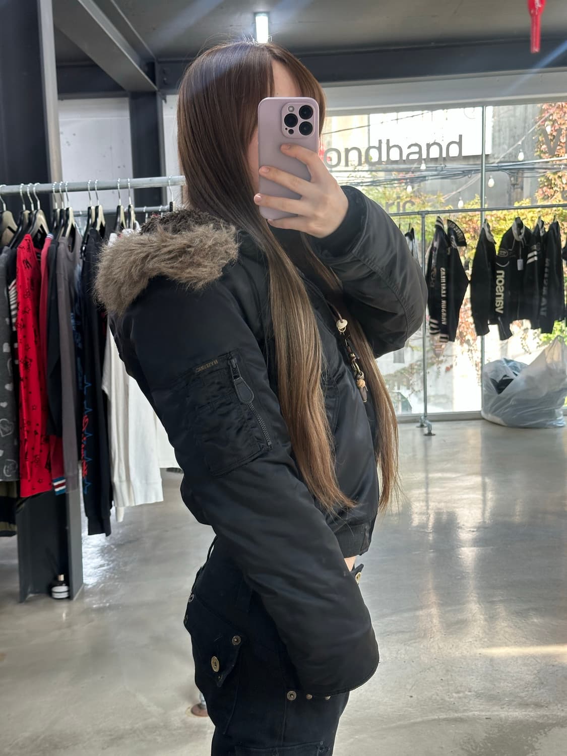 히스테릭글래머 히스걸 N2b 패딩 자켓 상품이미지3