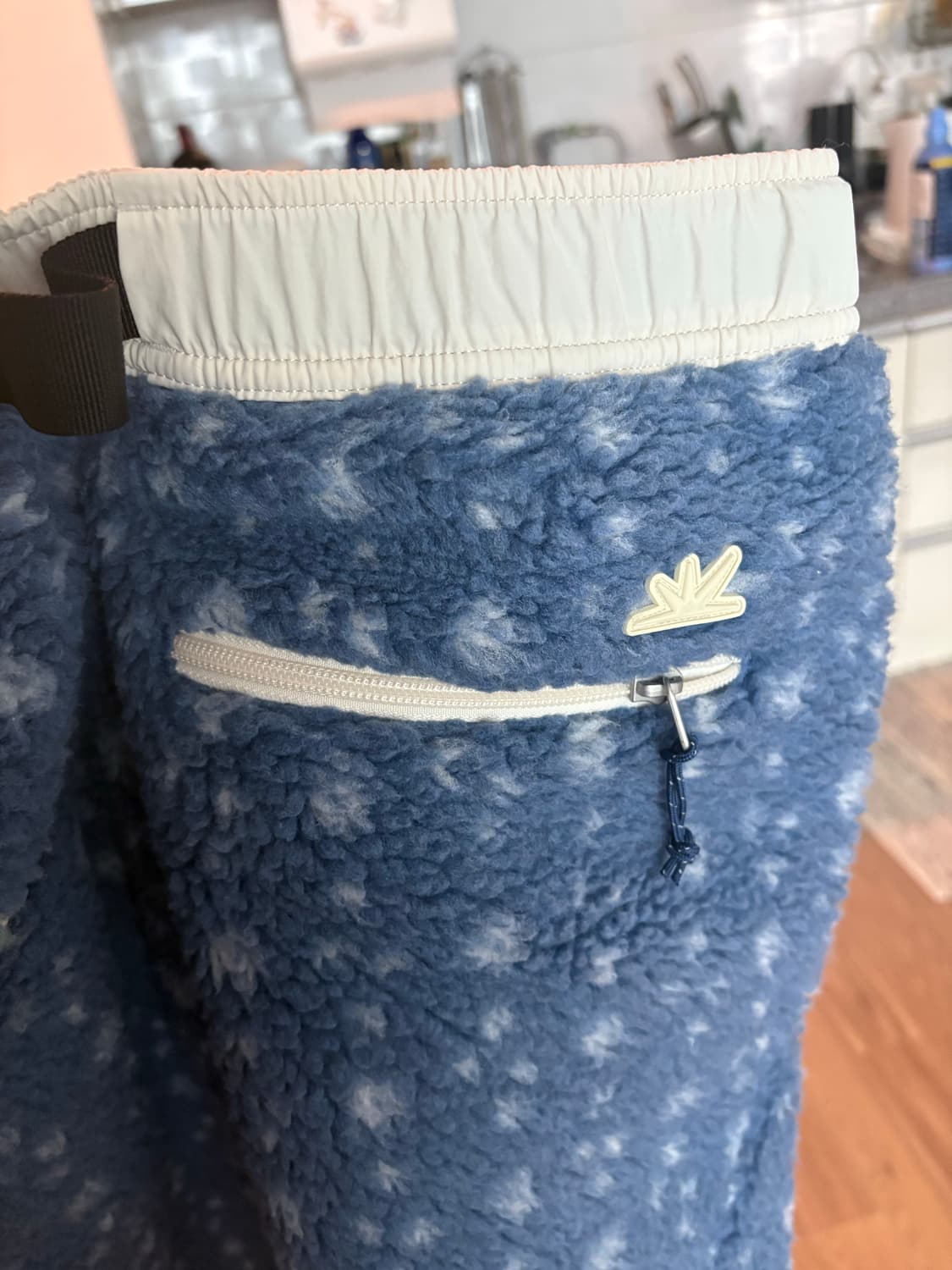 썬러브 쿠로 쉐르파 플리스 팬츠 M 상품이미지3