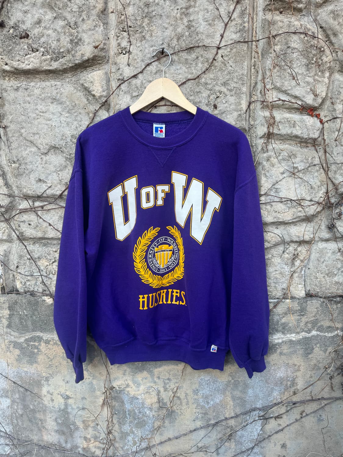 90s 러셀 애슬레틱 빈티지 프린팅 배기 스웻 셔츠 맨투맨 xl 상품이미지1