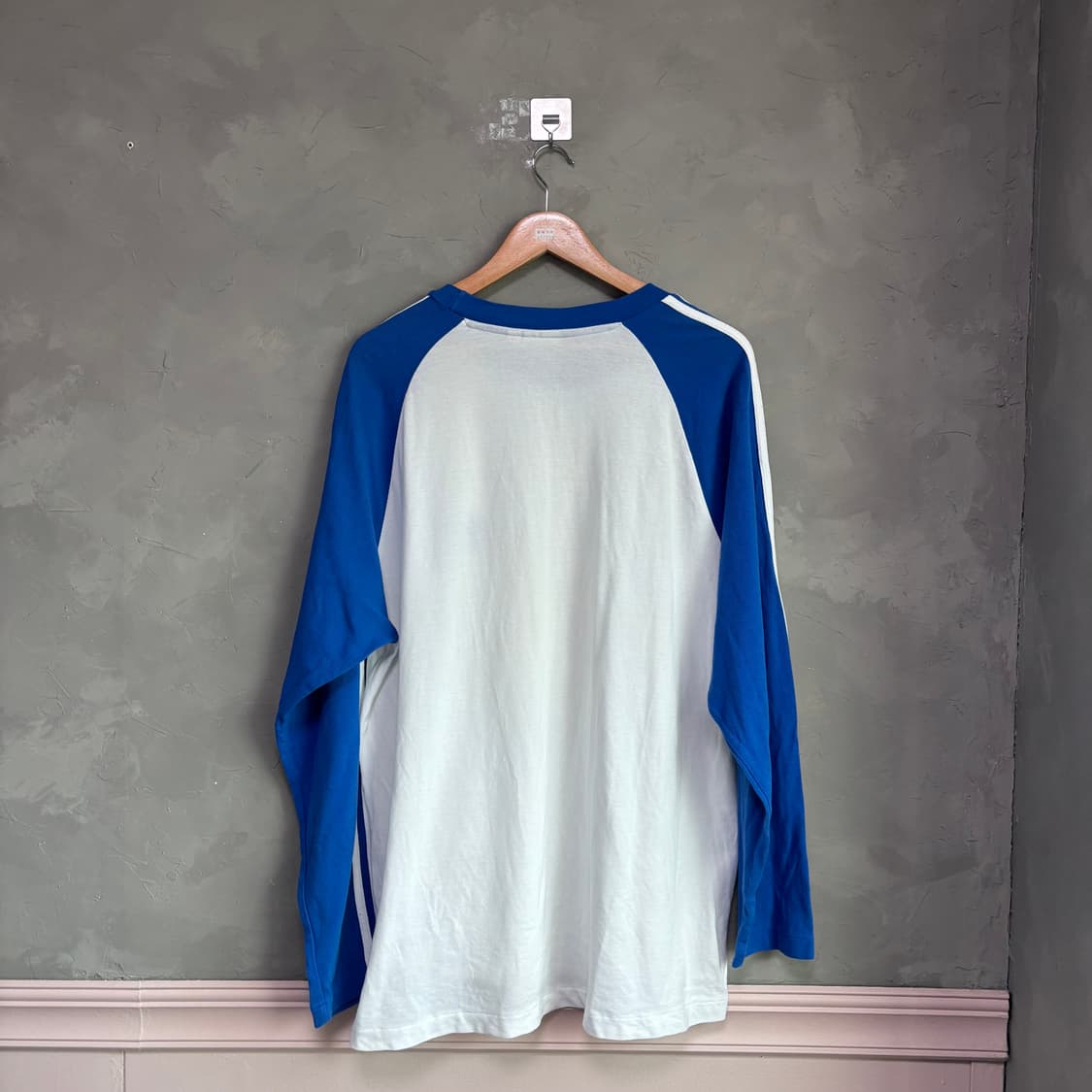 아디다스 파이어버드 나그랑 롱슬리브 화이트 블루 상품이미지4