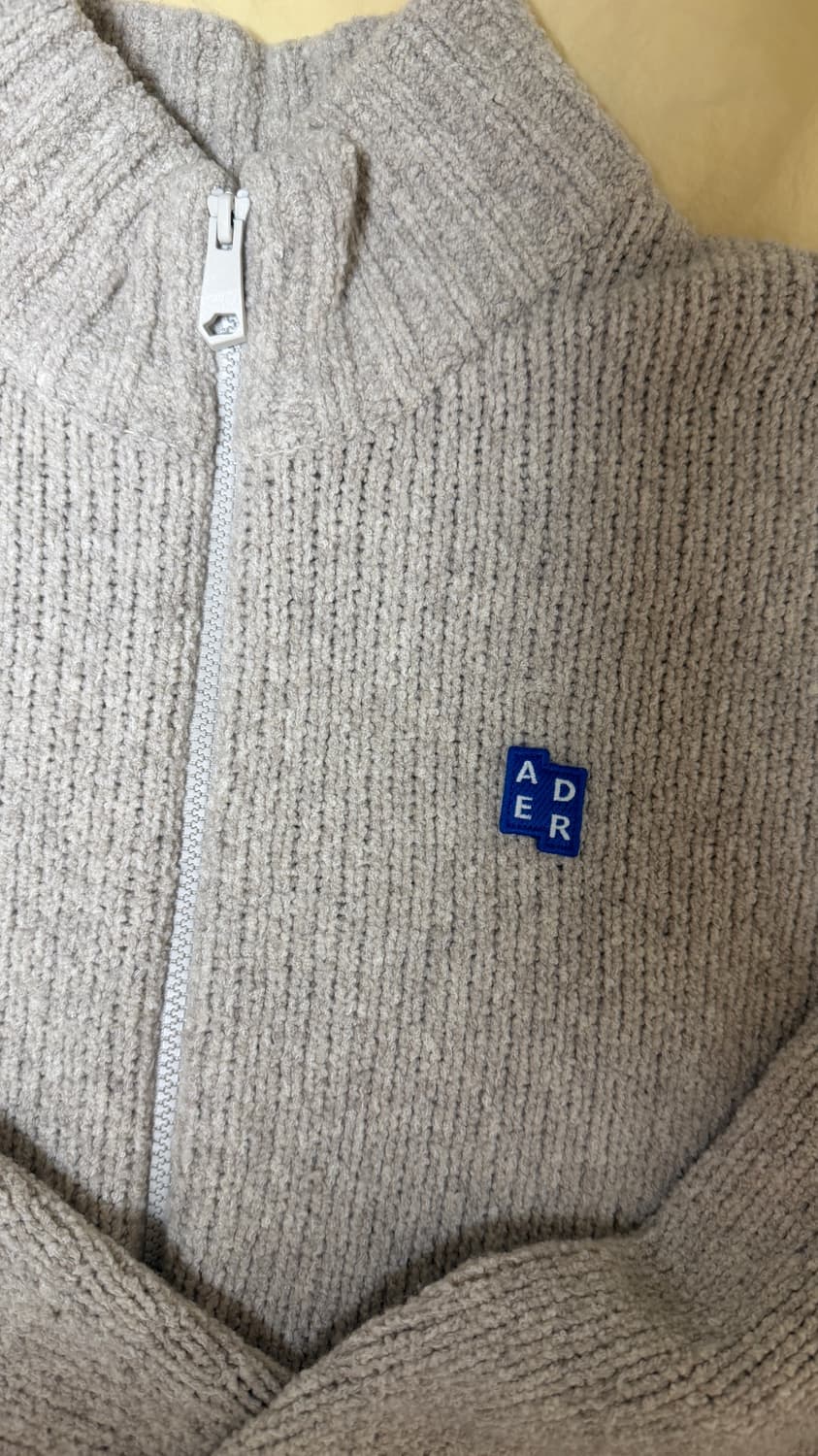 아더에러 시그니피컨트 니트 집업 M 상품이미지5