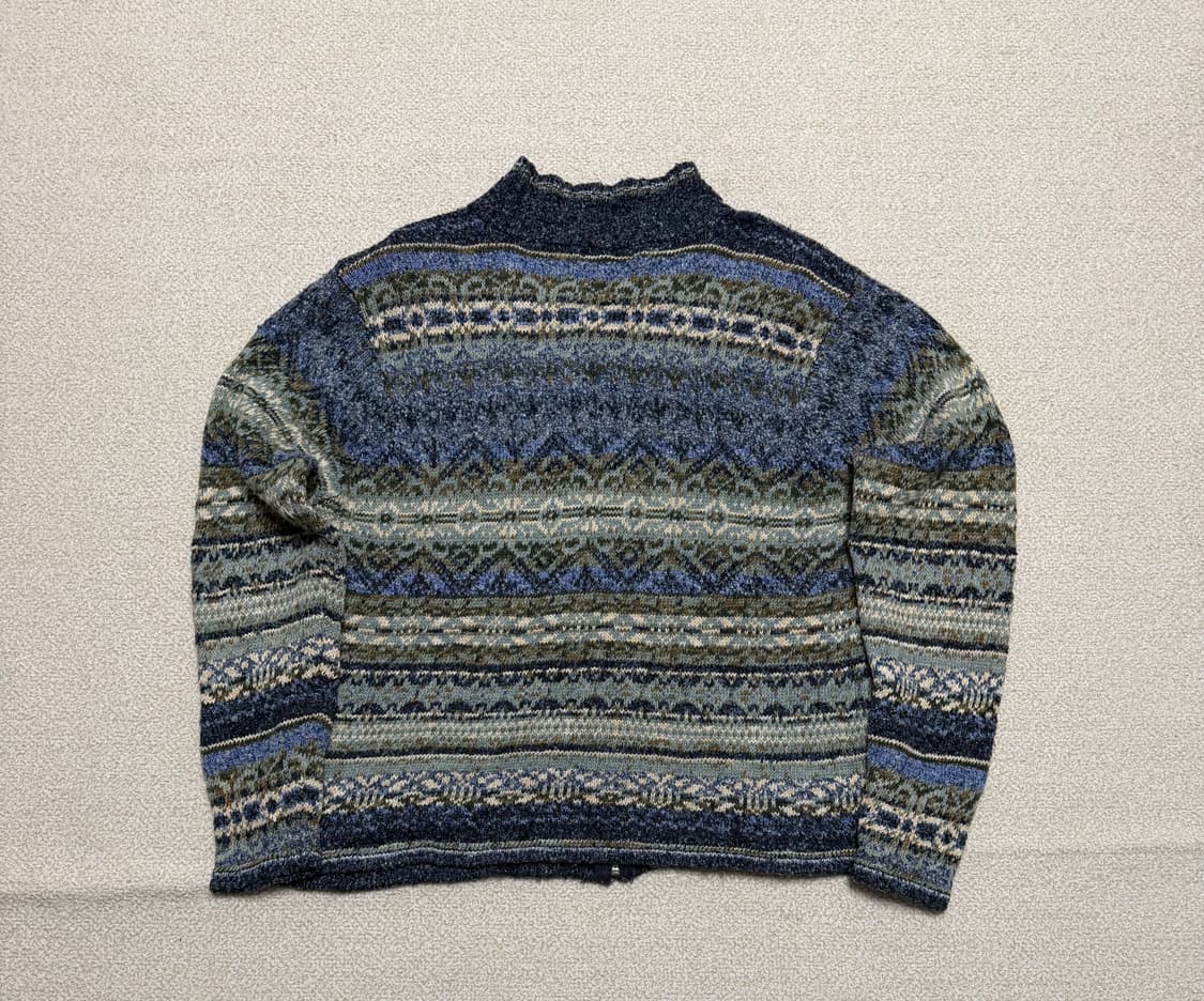 빈티지 80s STJOHNSBAY 니트 집업 상품이미지2