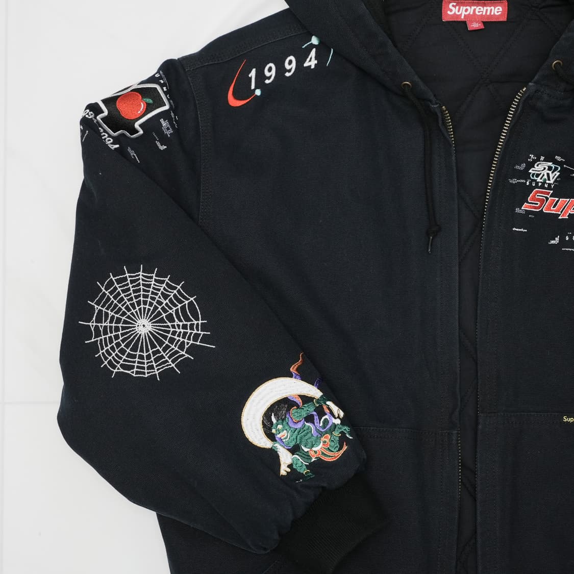 [L] 슈프림 아오이 워크 자켓 블랙 상품이미지4