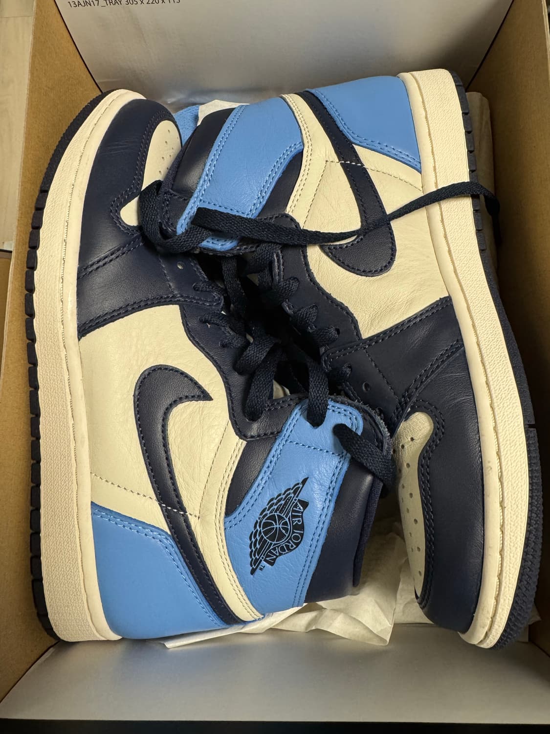 조던 OG 옵시디언 블루 260 상품이미지2