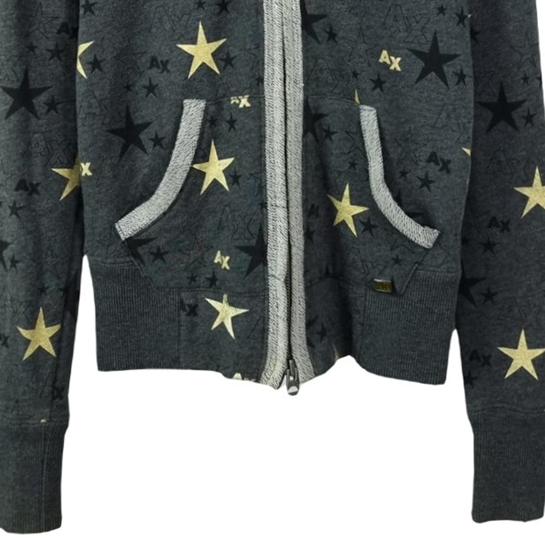 [아르마니] Y2K 빈티지 스타 패턴 슬림핏 후드 집업 P01558 상품이미지5