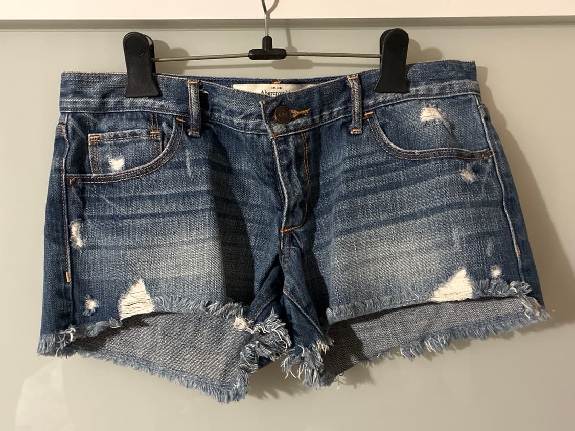 Abercrombie denim micro shorts vintage 상품이미지1