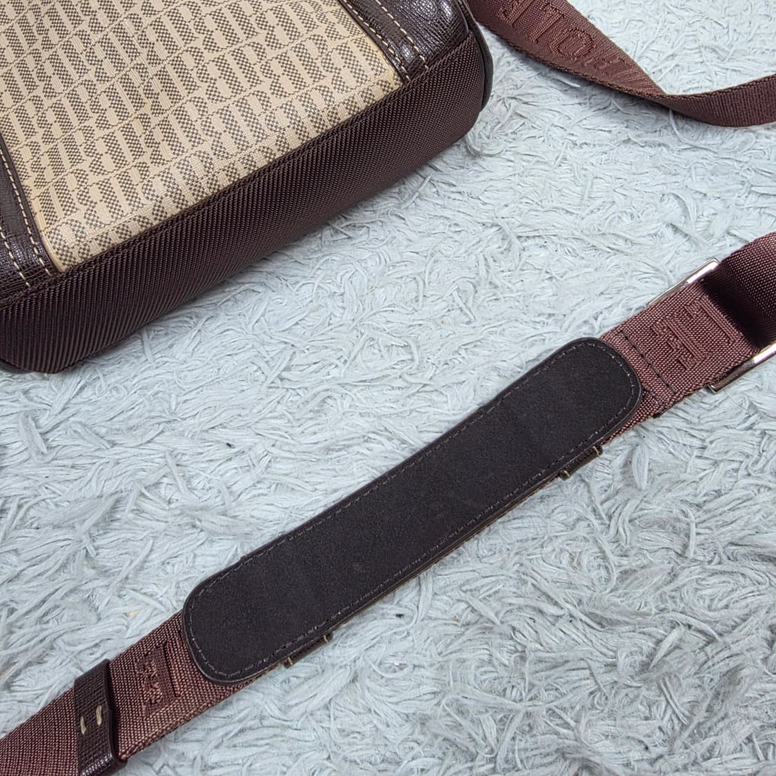 빈폴 BP 로고 패턴 크로스백 메신저백 브라운 상품이미지7