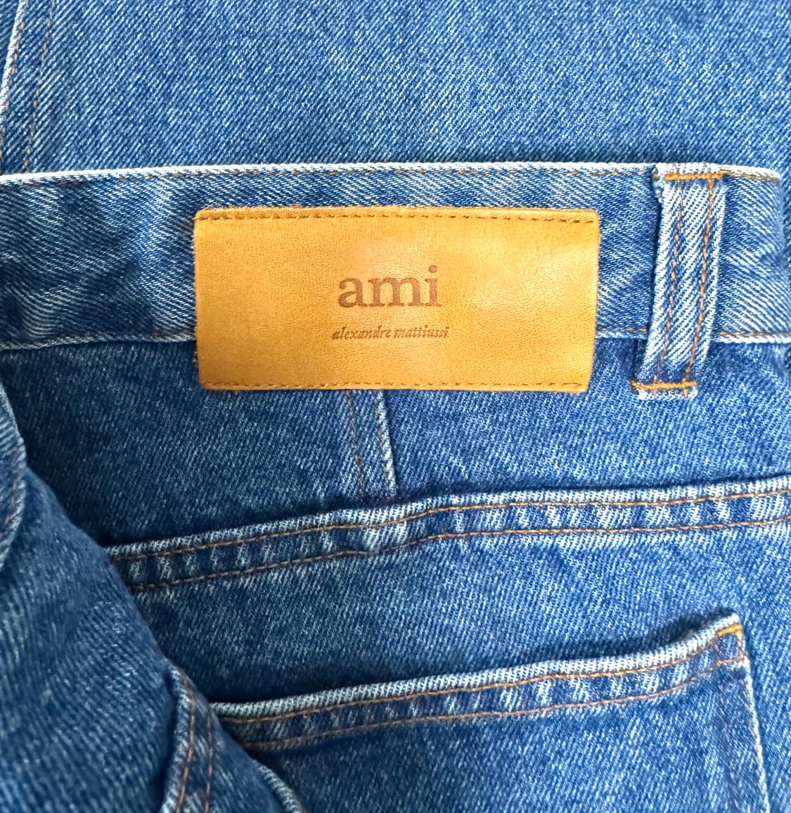 AMI PARIS 아미 중청 컬러 데님팬츠 33 상품이미지7