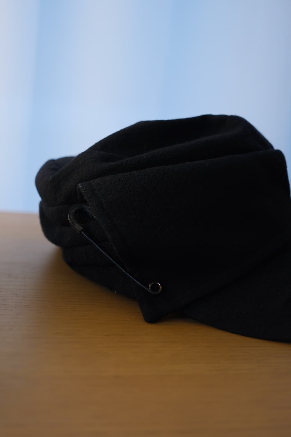 Safety pin & pleats casket hat 상품이미지5