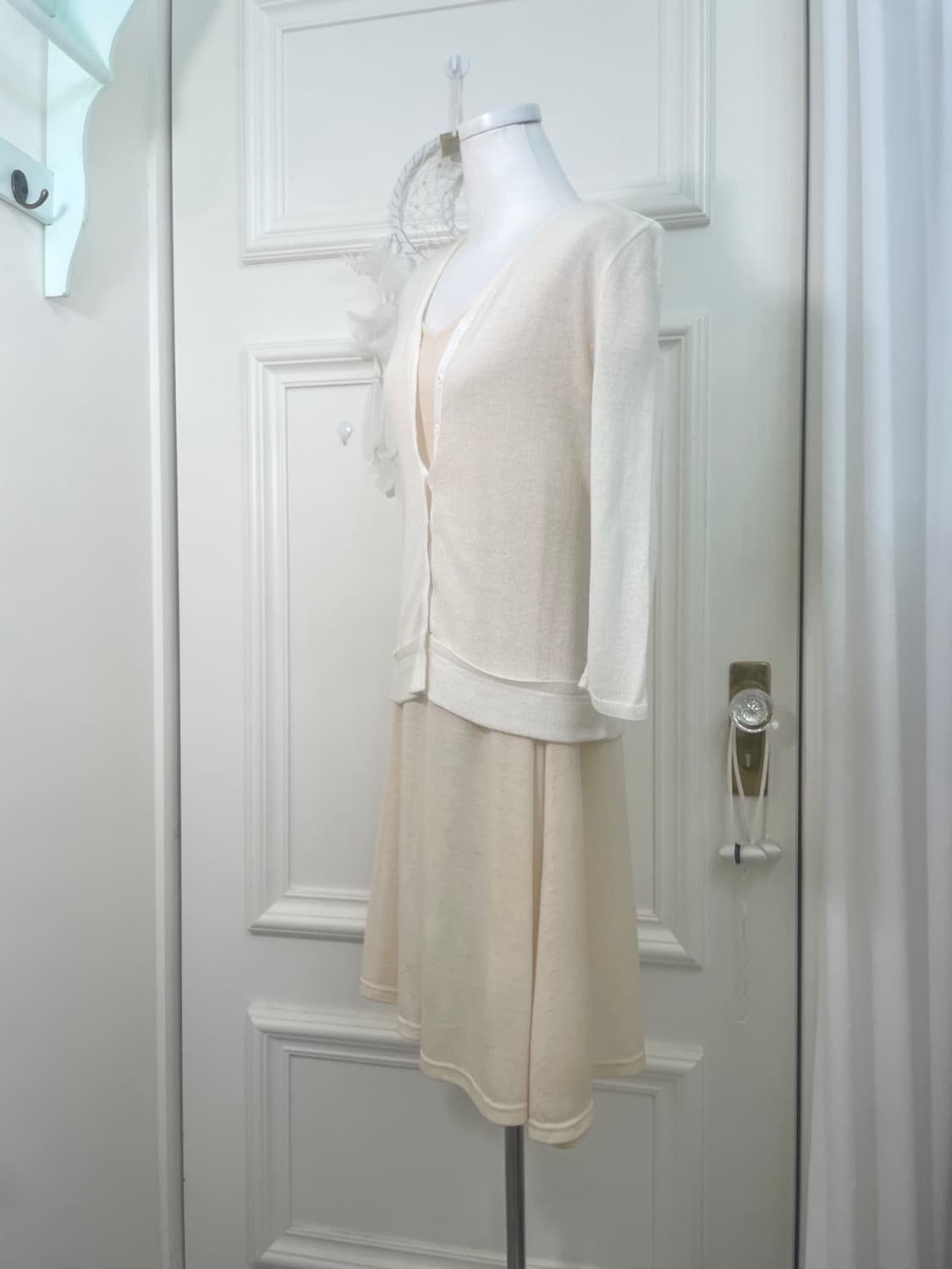 ivory summer basic cardigan(size-38) 상품이미지3