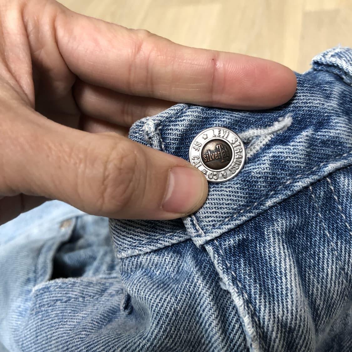(32) 리바이스 Levi's 실버탭 SILVER TAB 루즈핏 연청 데 상품이미지4