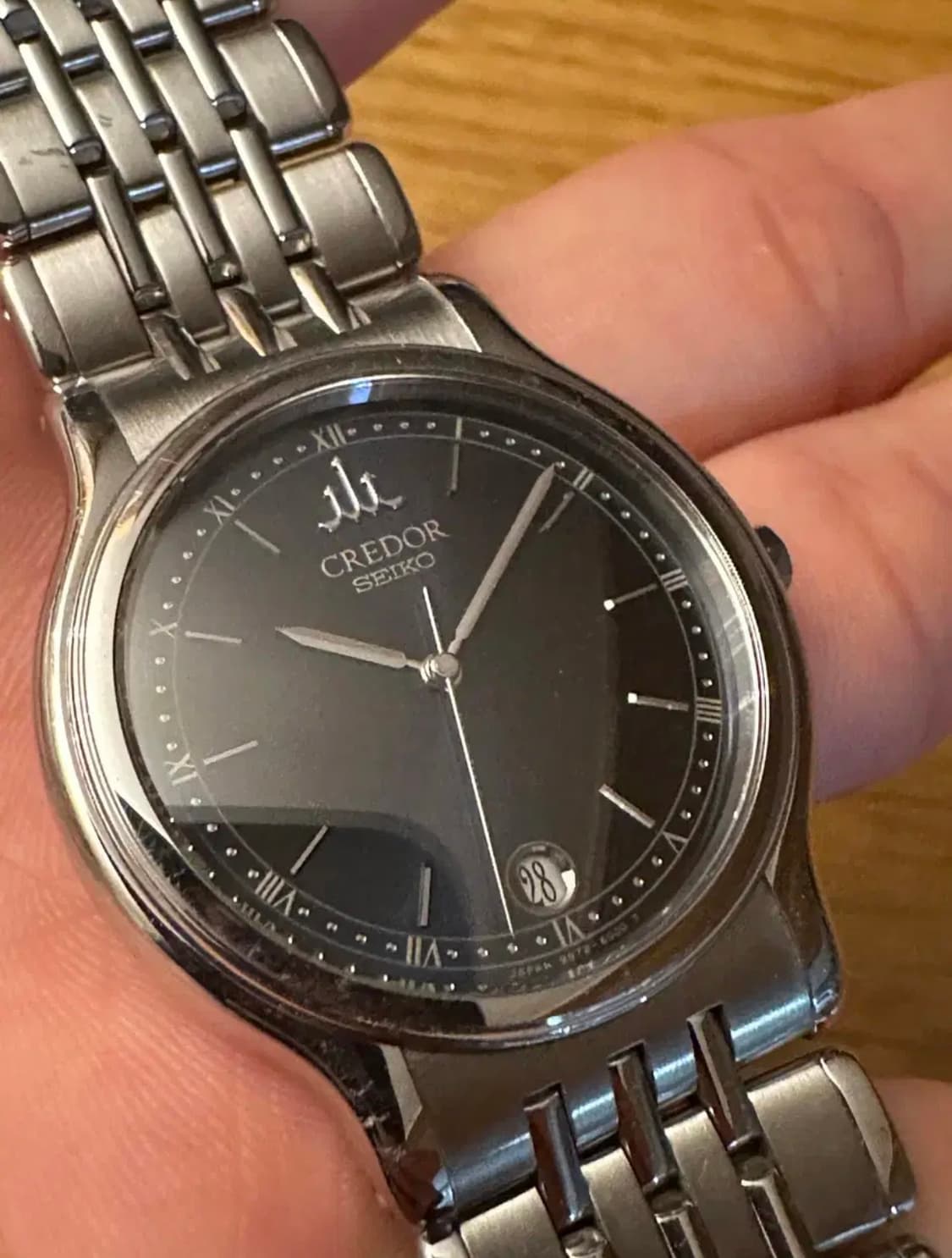 크레도르 세이코 남성 메탈 시계 상품이미지1
