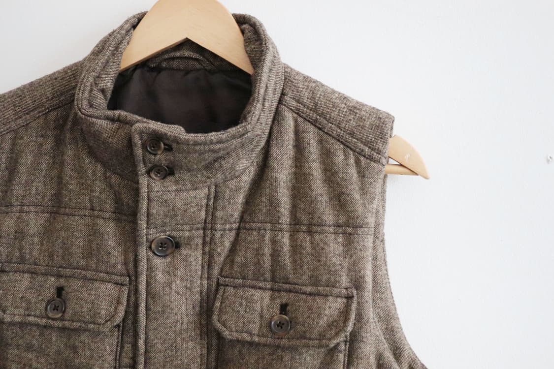 GU wool pocket vest 상품이미지2