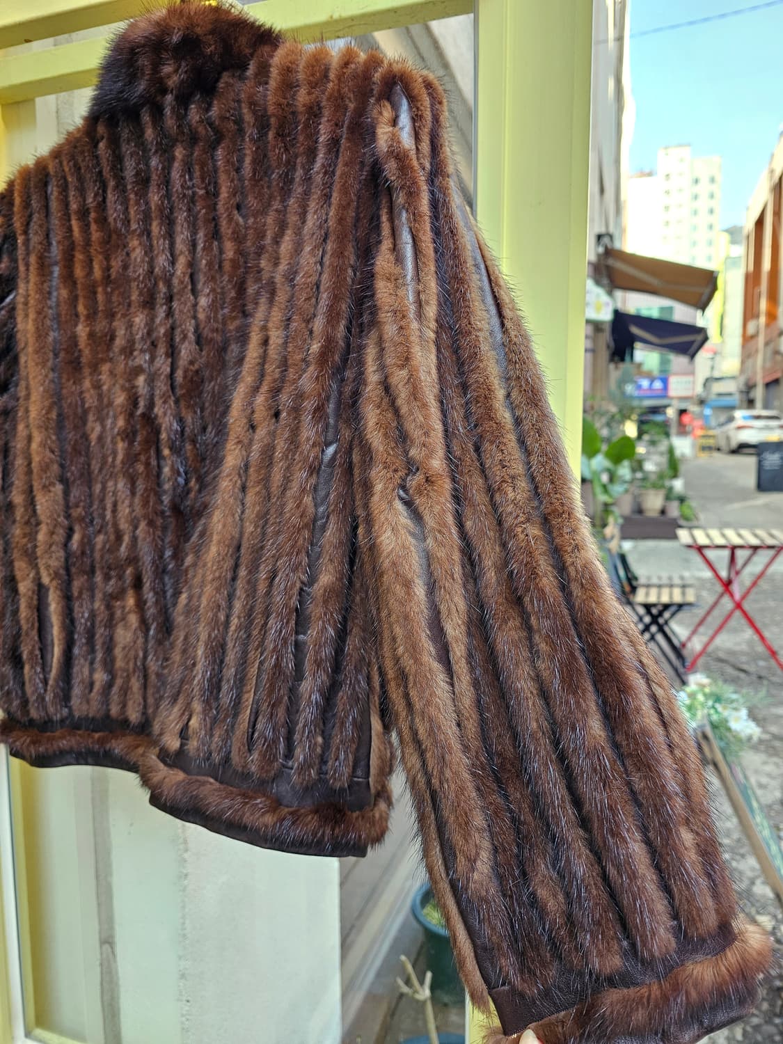 Japan 밍크 레더 숏자켓 상품이미지8