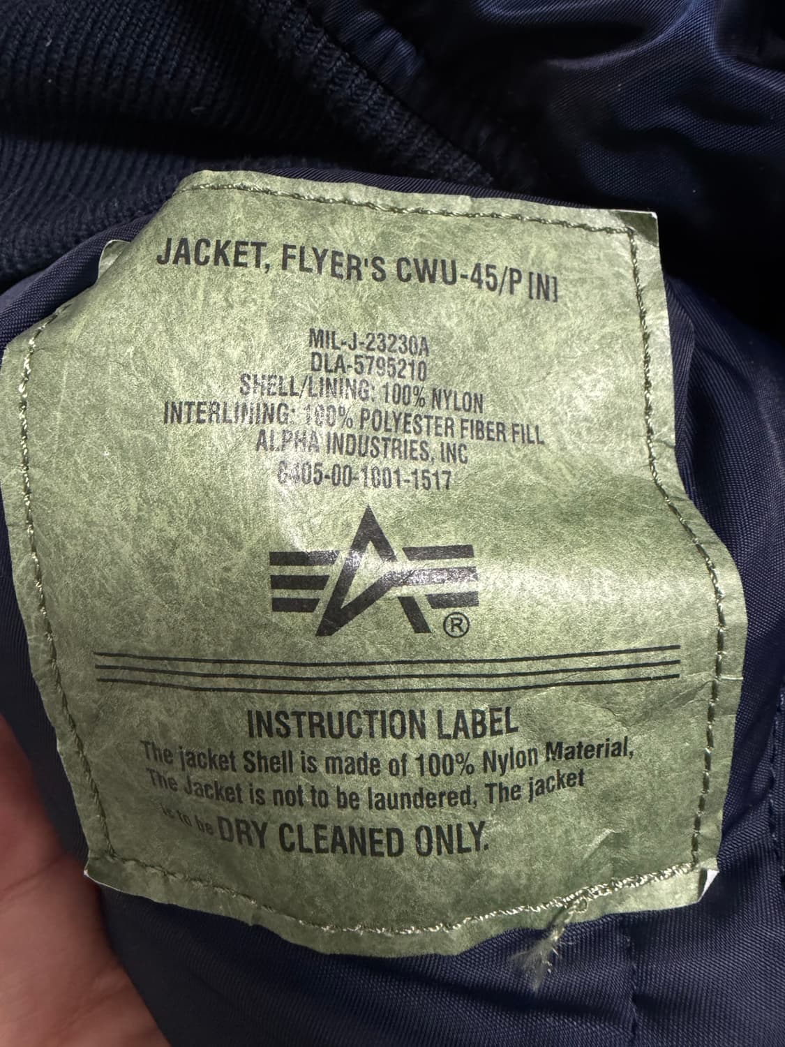 알파인더스트리 ma-1 상품이미지4