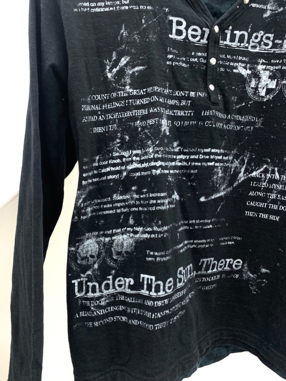 Bernings sho punk lettering long sleeve  상품이미지5