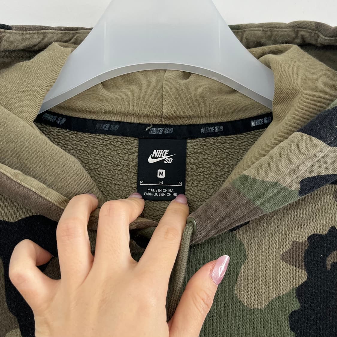 나이키SB 밀리터리 카모플라쥬 후드티 상품이미지5