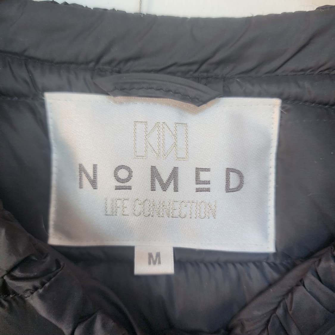 몽디자인 포켓 블랙 패딩 상품이미지3