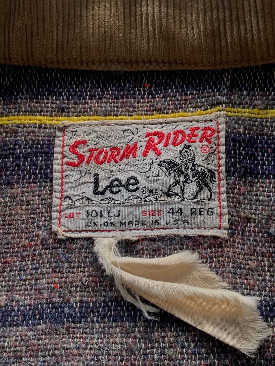 70s Lee Riders 스톰라이더 101-LJ 데님 트러커 자켓 상품이미지3