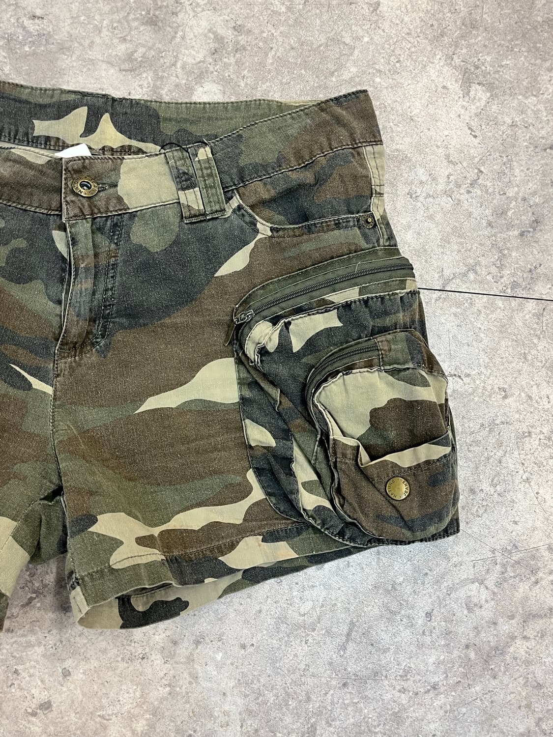 빈티지 카모 카고 숏팬츠 M #csz3511 상품이미지5