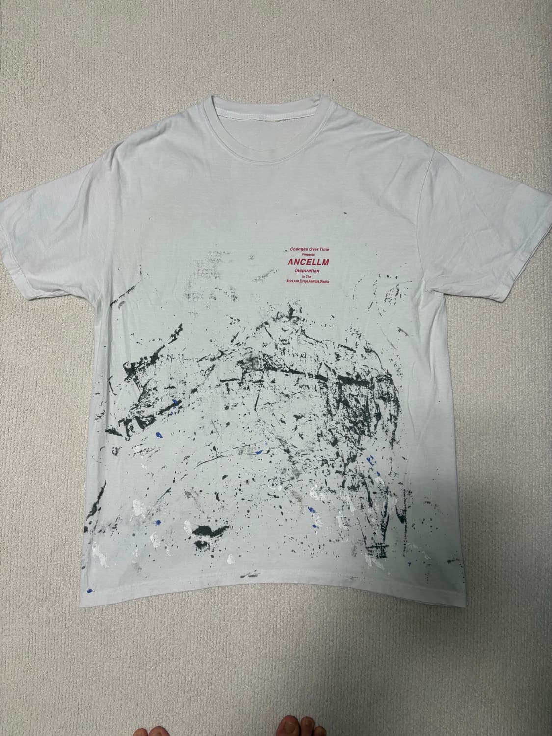 안셀름 페인트 반팔 상품이미지1