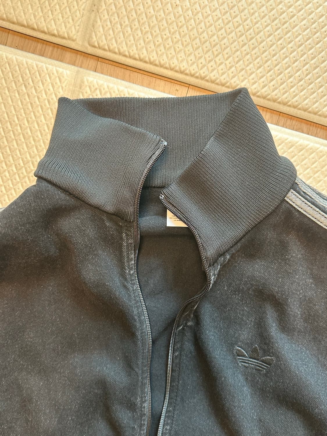 아디다스 져지 파이어버드 트랙탑 트루 블랙 데님 상품이미지7