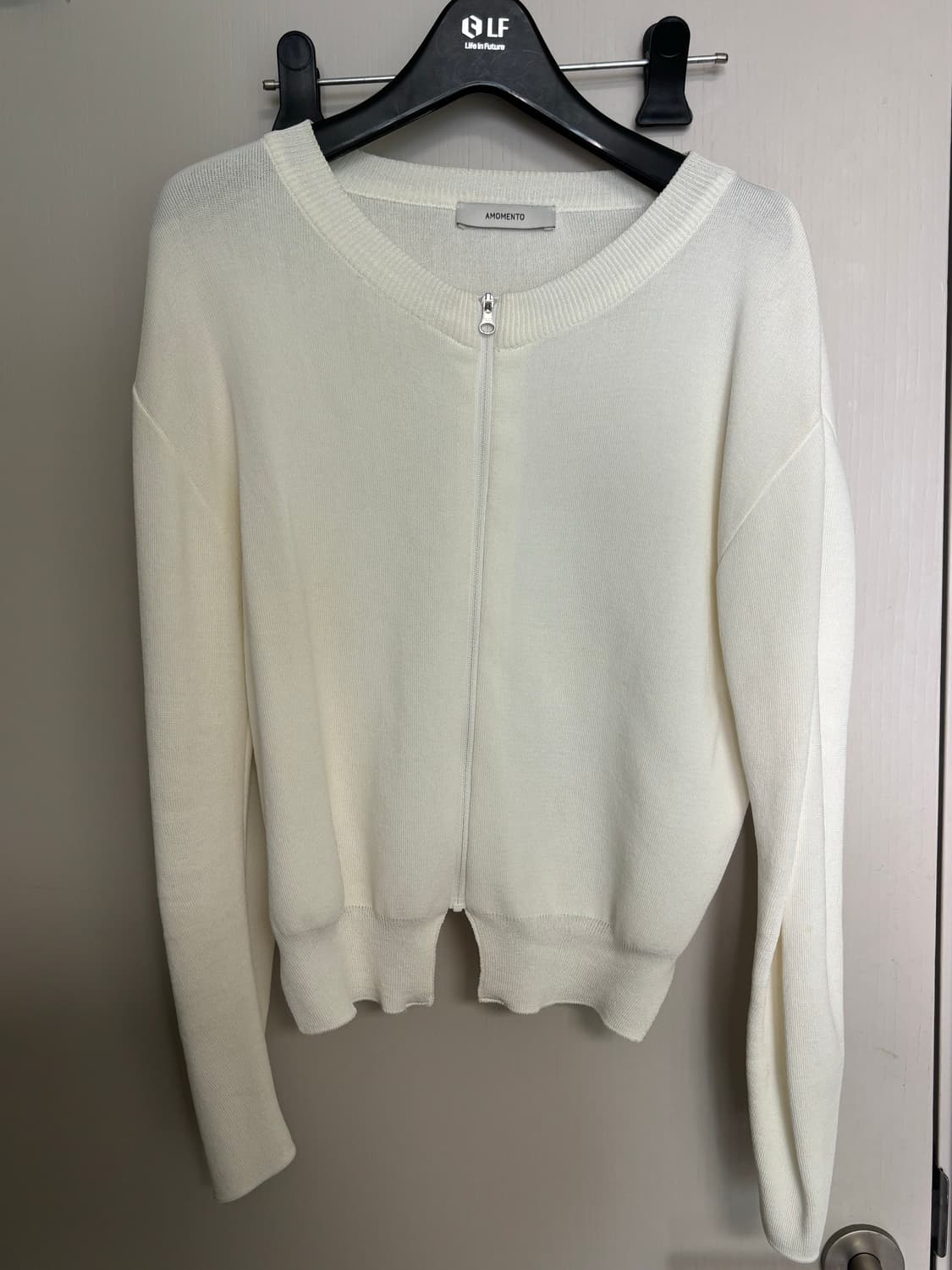 아모멘토 집업 니트 가디건 상품이미지1