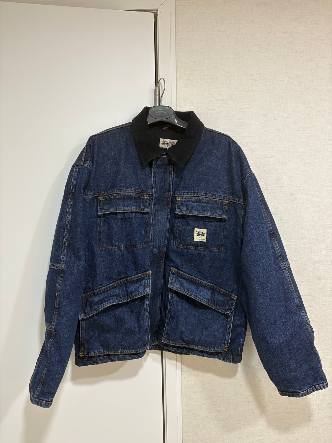 스투시 퀄리티 워크기어 데님 자켓 L 상품이미지1