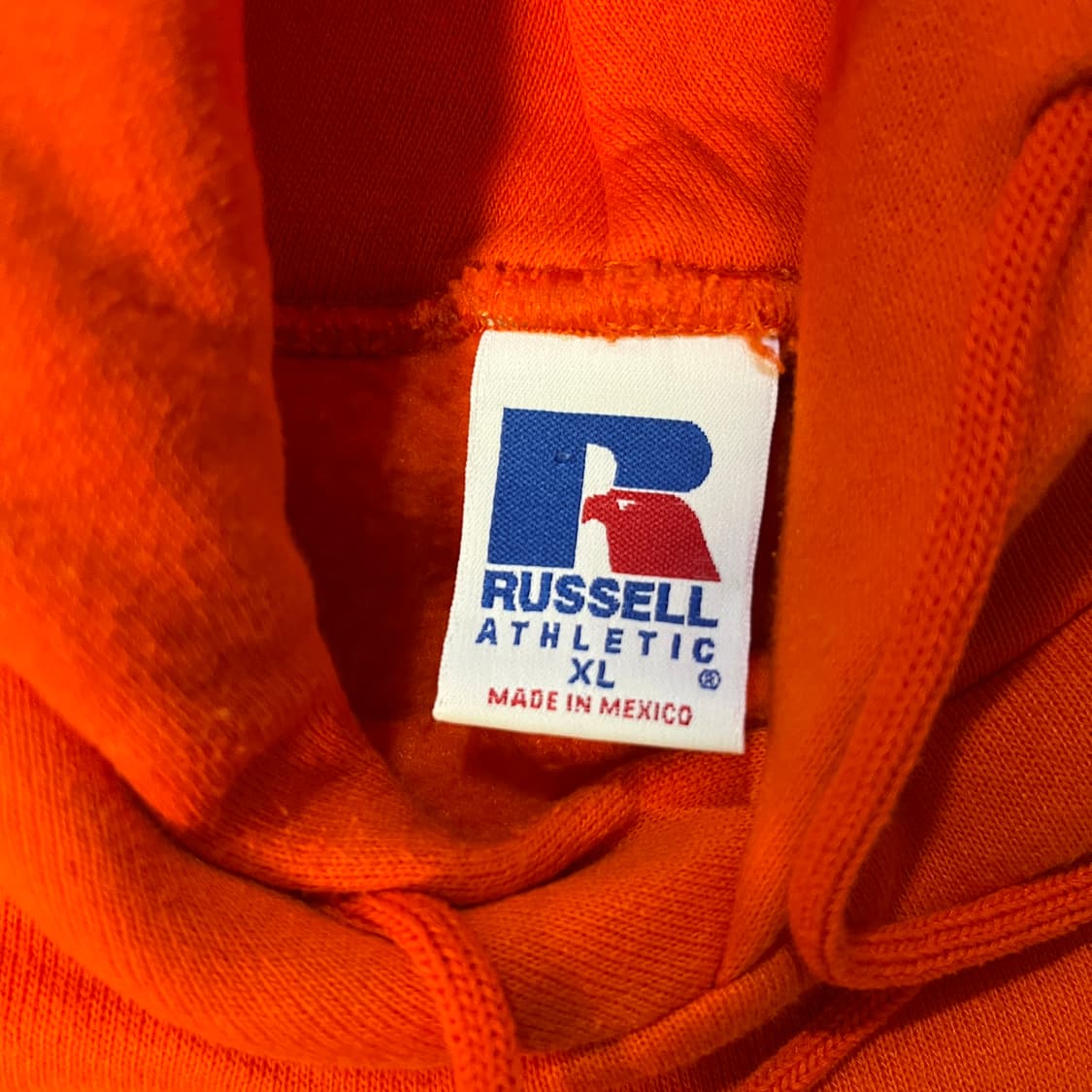 [XL] 90s 빈티지 러셀 후드 오렌지 상품이미지4