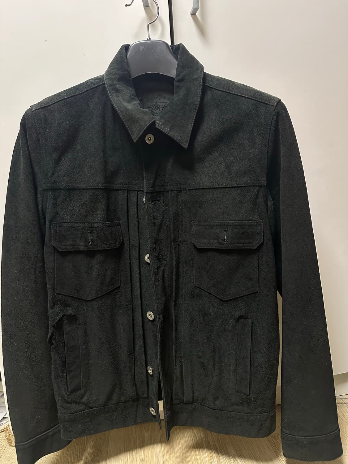 스투시 리얼카우 스웨이드 자켓 상품이미지1