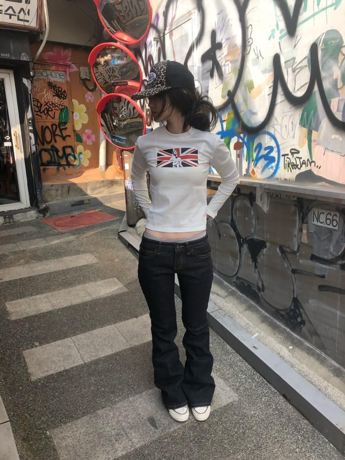 로우라이즈 데님 상품이미지1