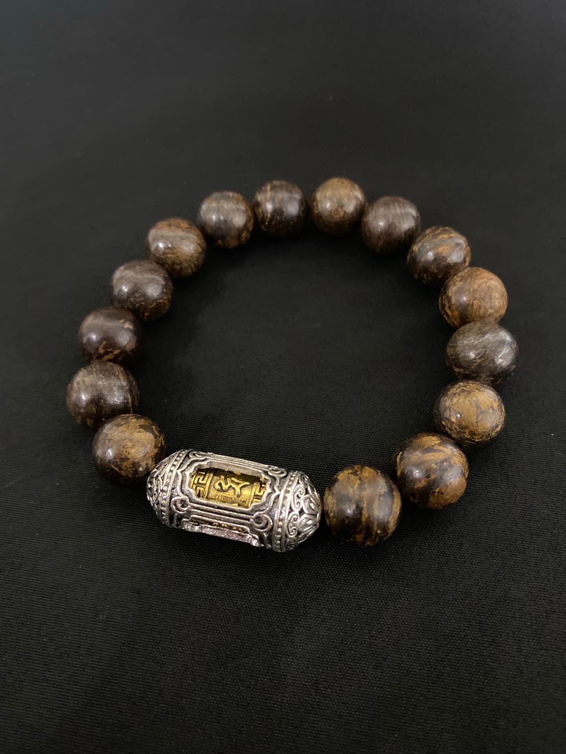 브론자이트 스톤 원석 팔찌 12mm 상품이미지2