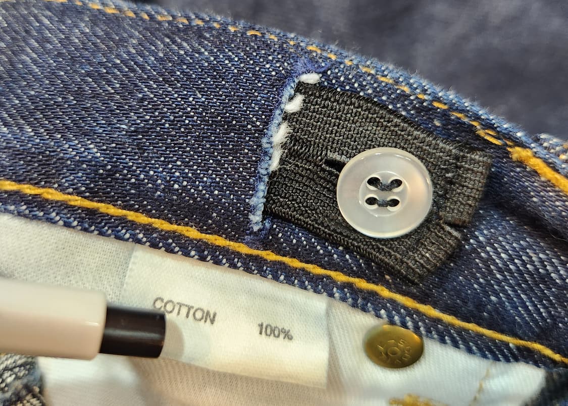 S-M) 제펜 셀비지 ONE/HALF  인디고 데님 스커트 상품이미지10