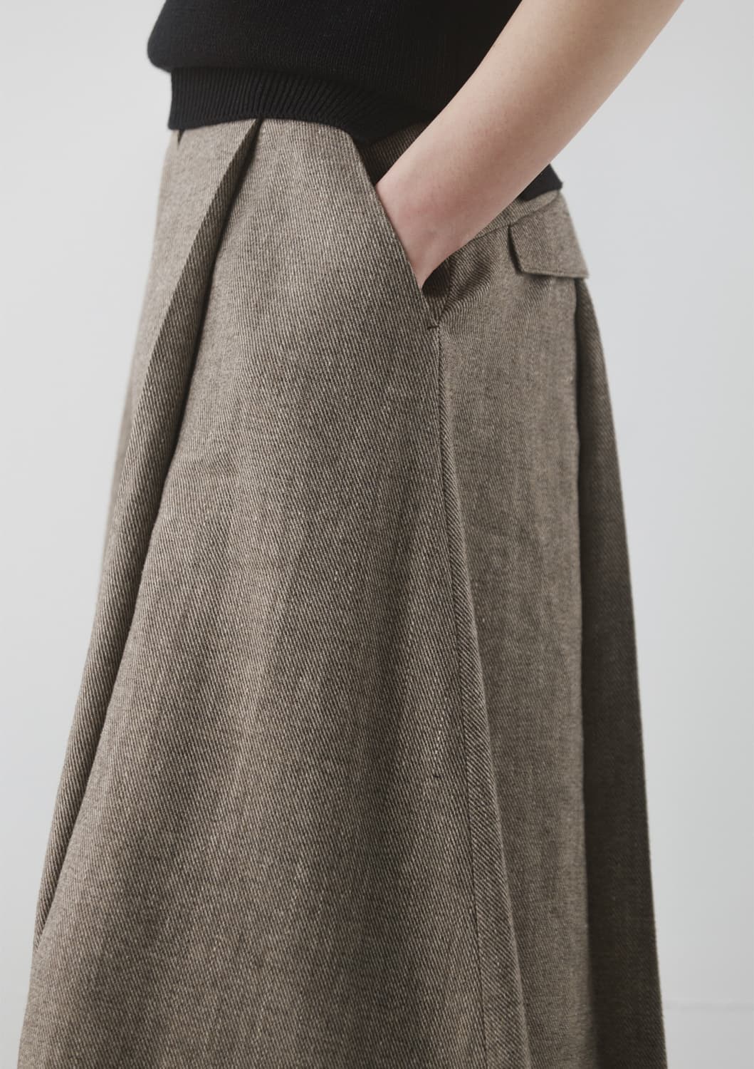 문달 볼륨 스커트팬츠 m사이즈 상품이미지4