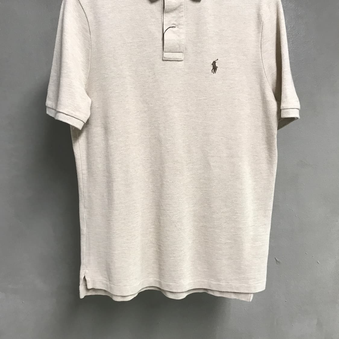 폴로 랄프로렌 QR PK 반팔 카라티 베이지 S 상품이미지3