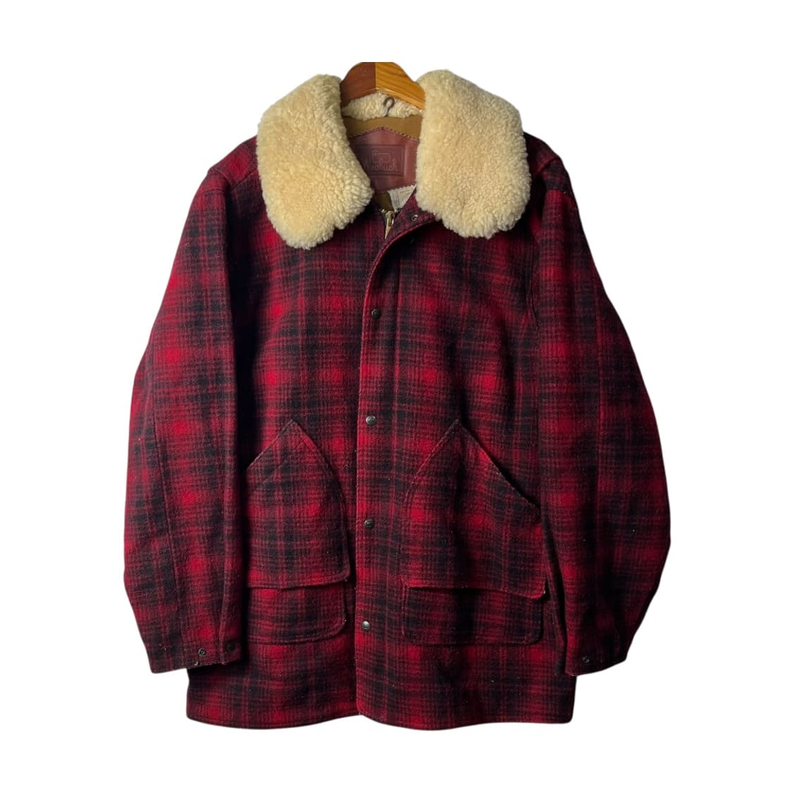 [Woolrich] 울리치 타탄 체크 울 코트 상품이미지1