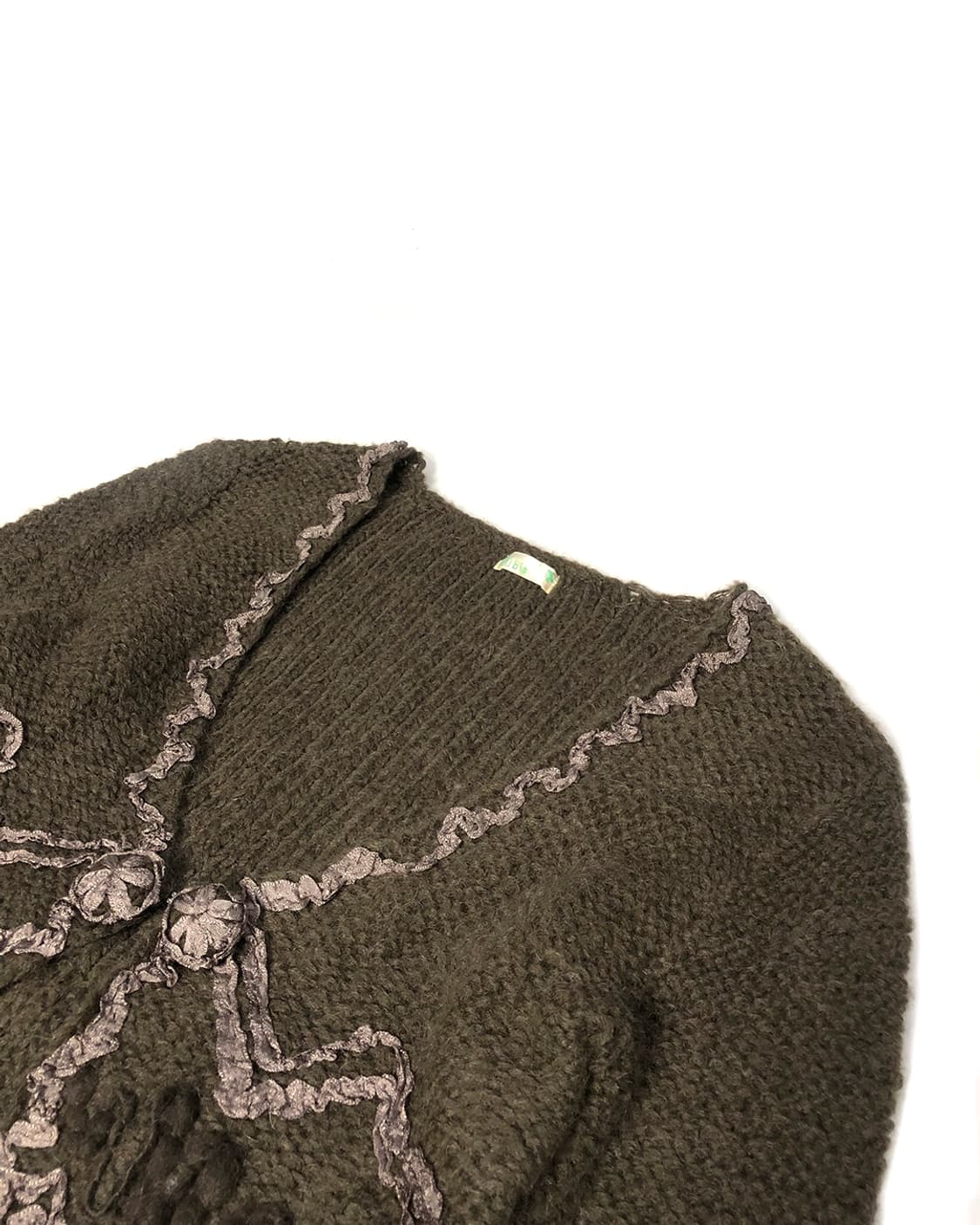 Vintage 브라운 가디건 상품이미지3