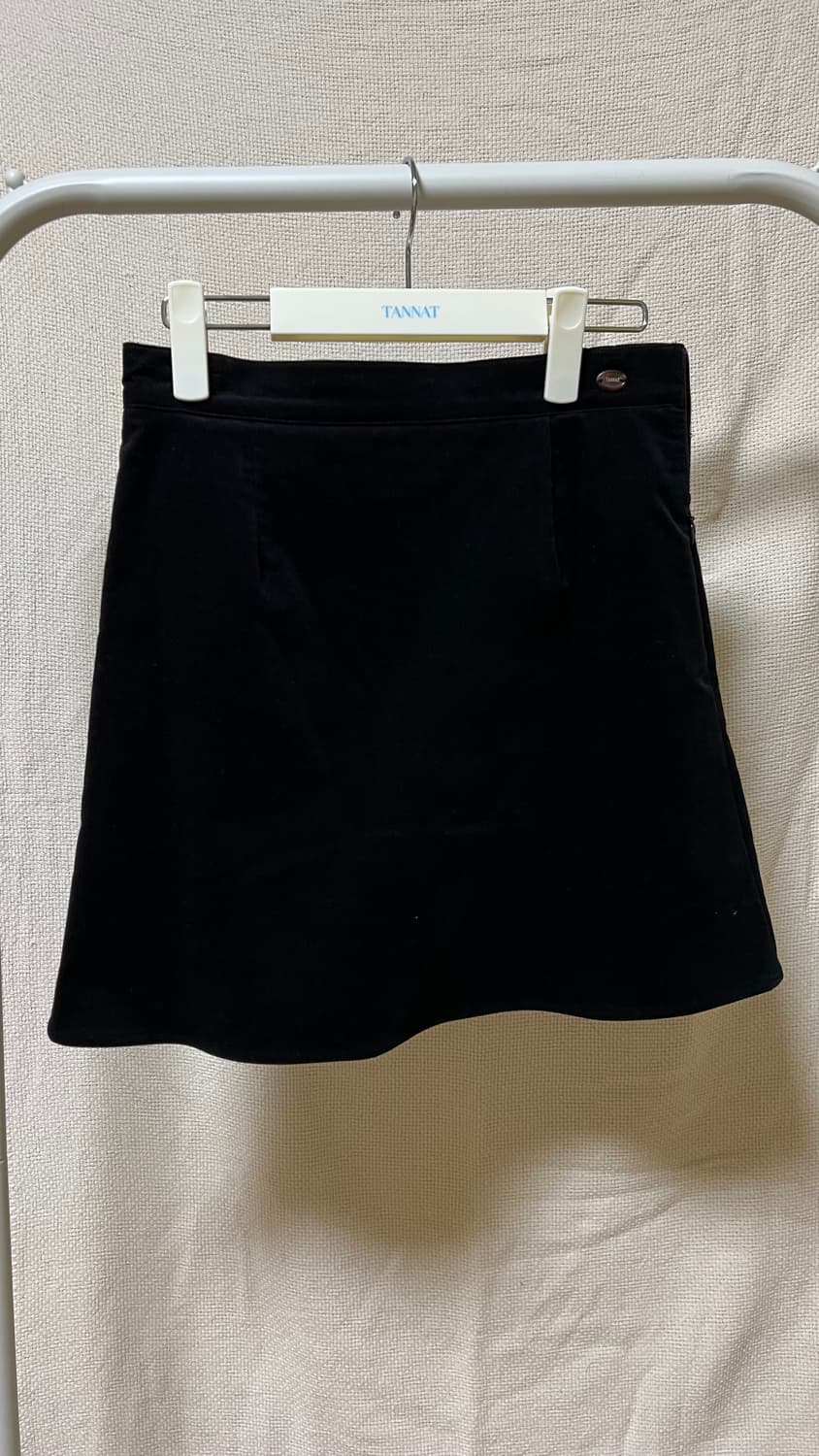 타낫 볼륨 벨벳 스커트  상품이미지2