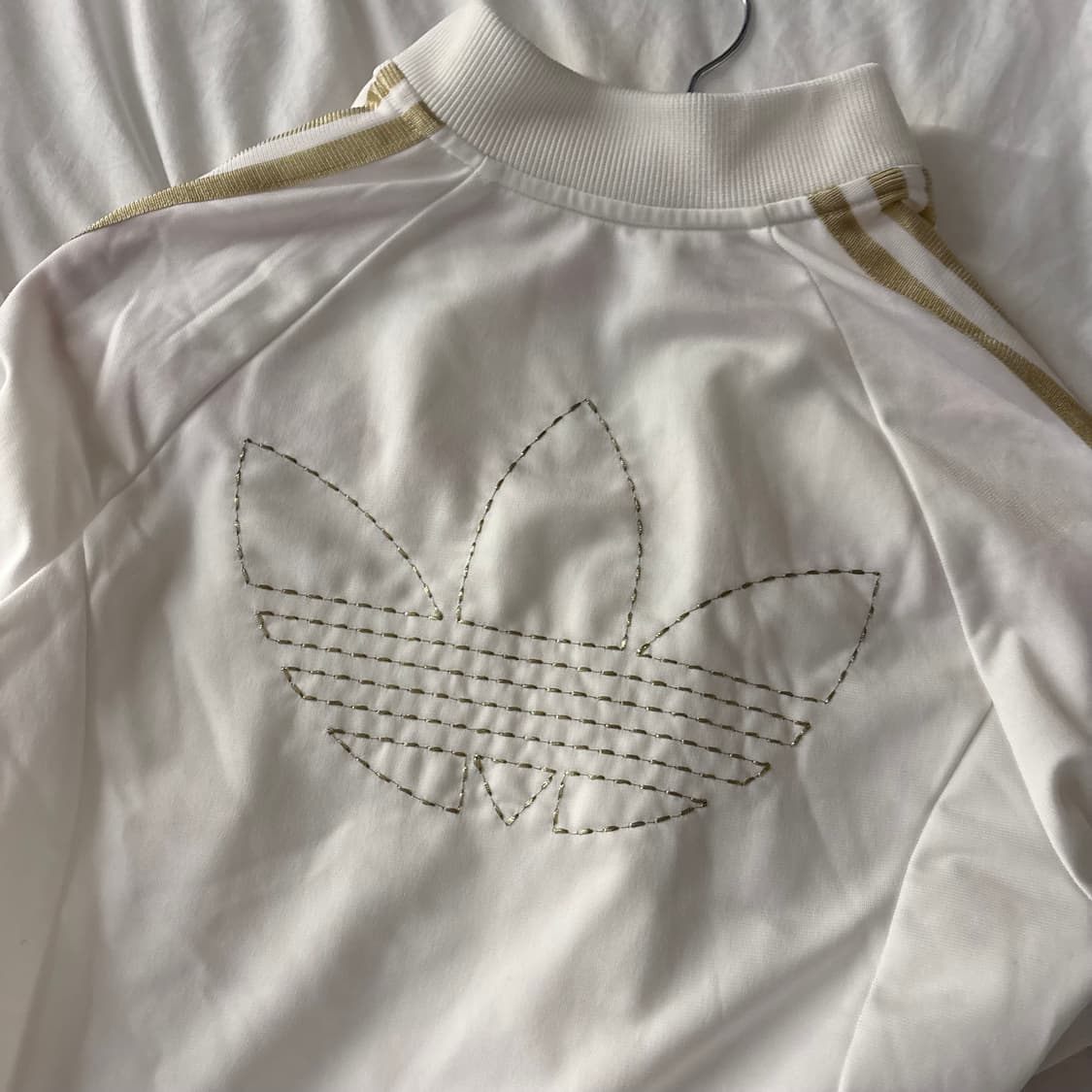 아디다스 화이트 골드 져지 세트 상품이미지4