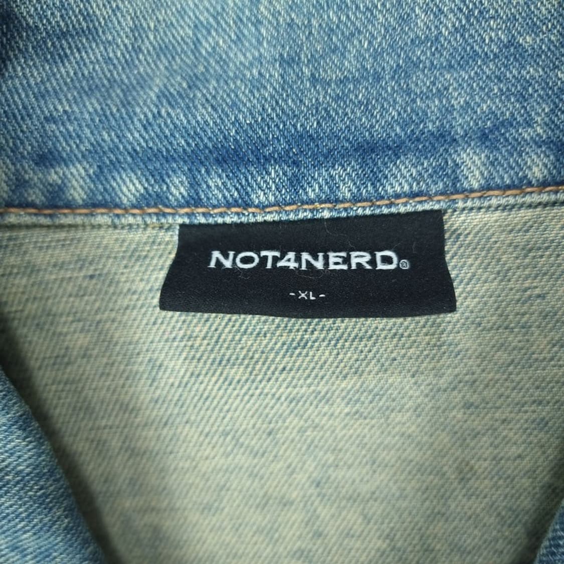 [낫포너드] 오버사이즈 데님 자켓 청자켓 M17438 상품이미지7